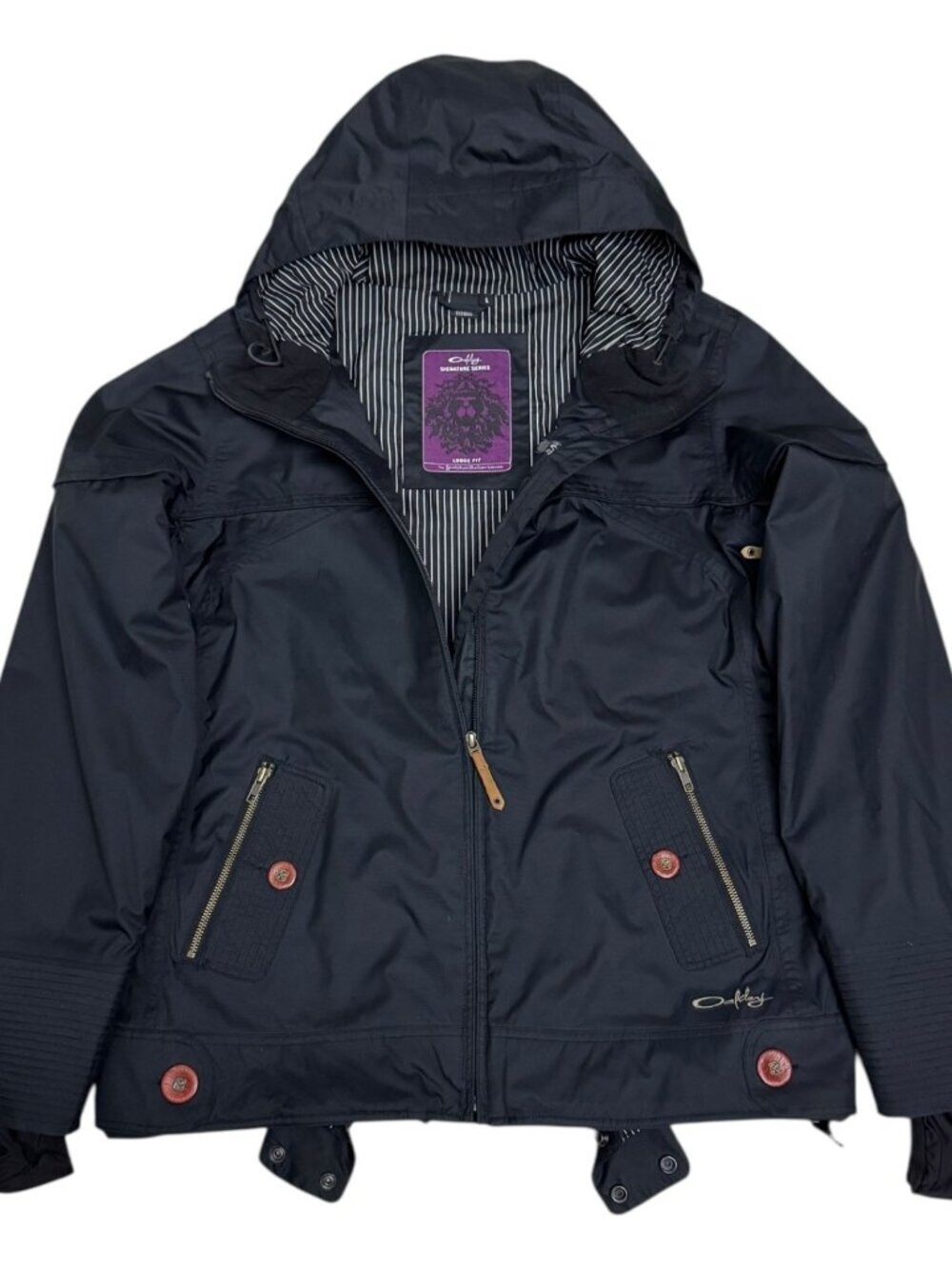 OAKLEY Gretchen Bleiler Collection Ski Snowboard Waterproof Coat Jacket Womens L
